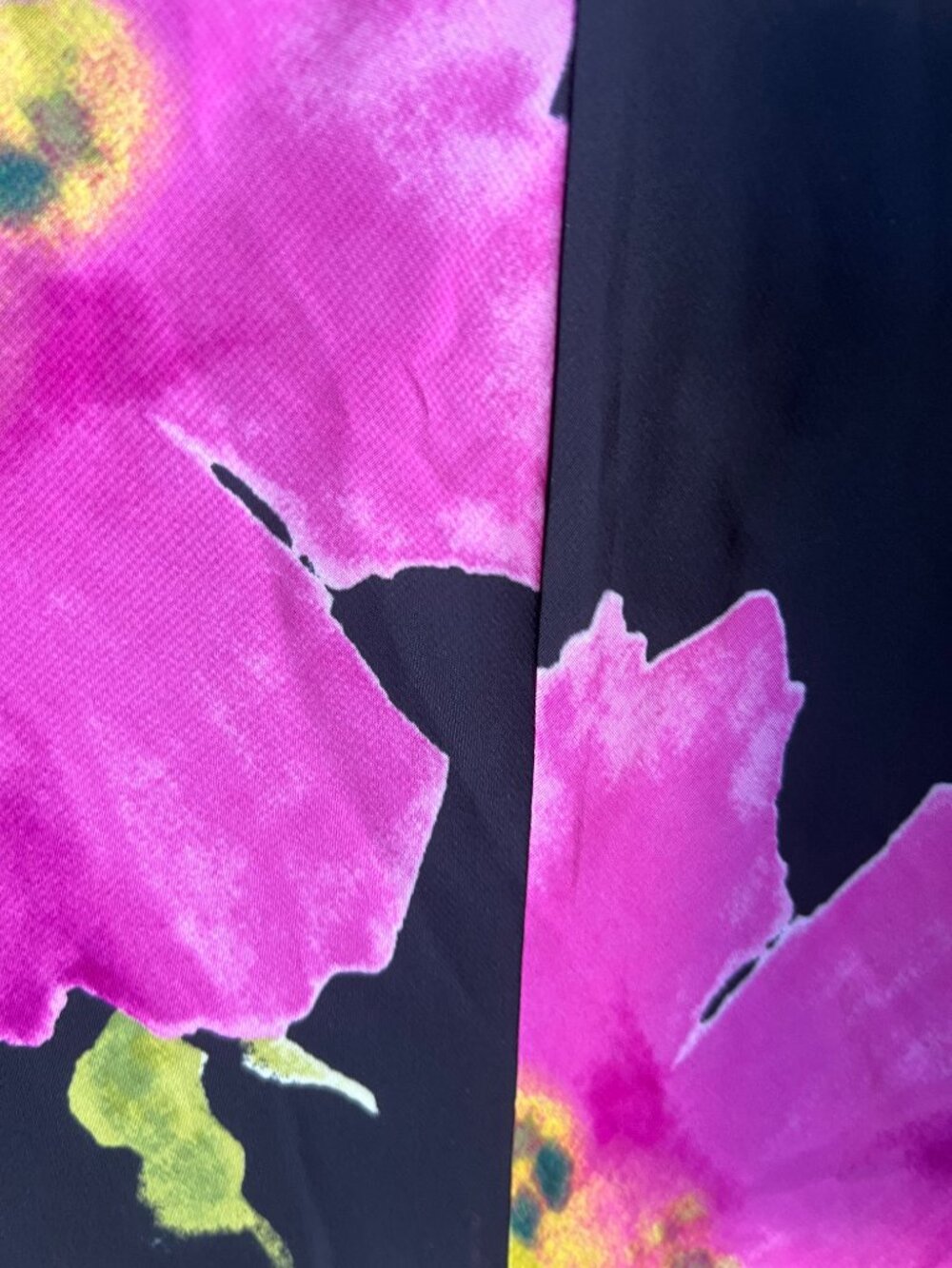 American Living Black & Pink Floral Sleeveless Shift Dress - Picture 4 of 4